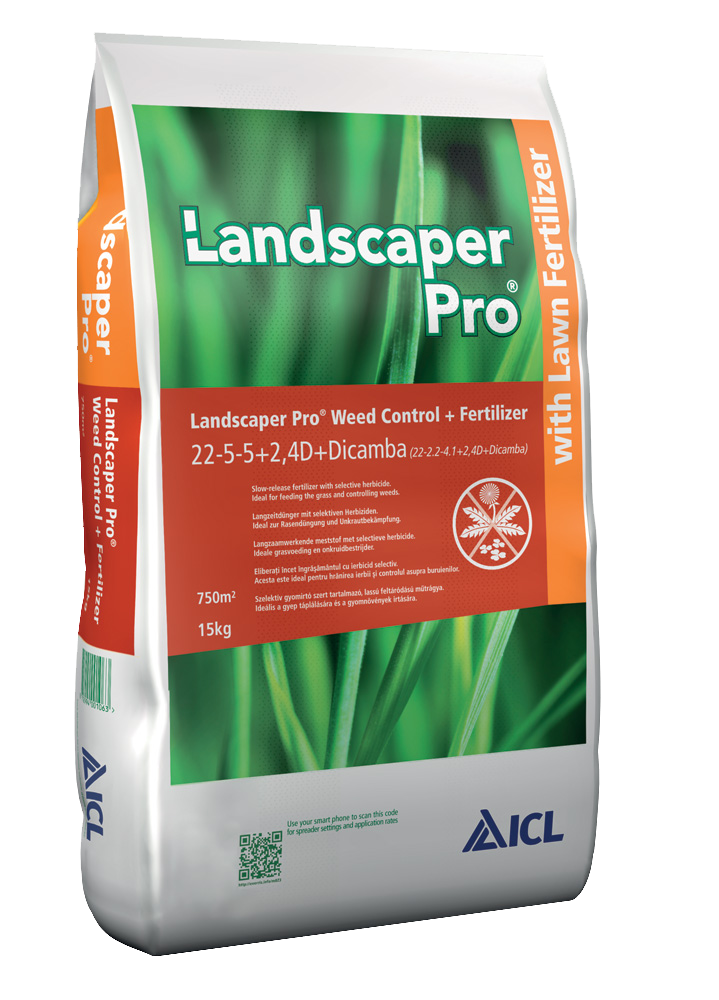ICL Landscaper Pro Weed Control 15 Kg - 2v1 hnojivo proti