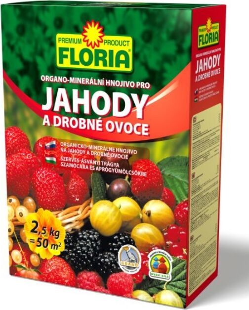 AGRO CS FLORIA Organominerální hnojivo pro jahody