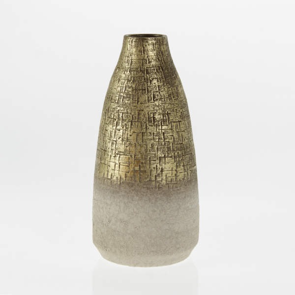 Váza kónická úzké hrdlo  keramika