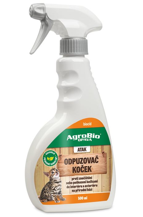 AgroBio ATAK Odpuzovač koček spray