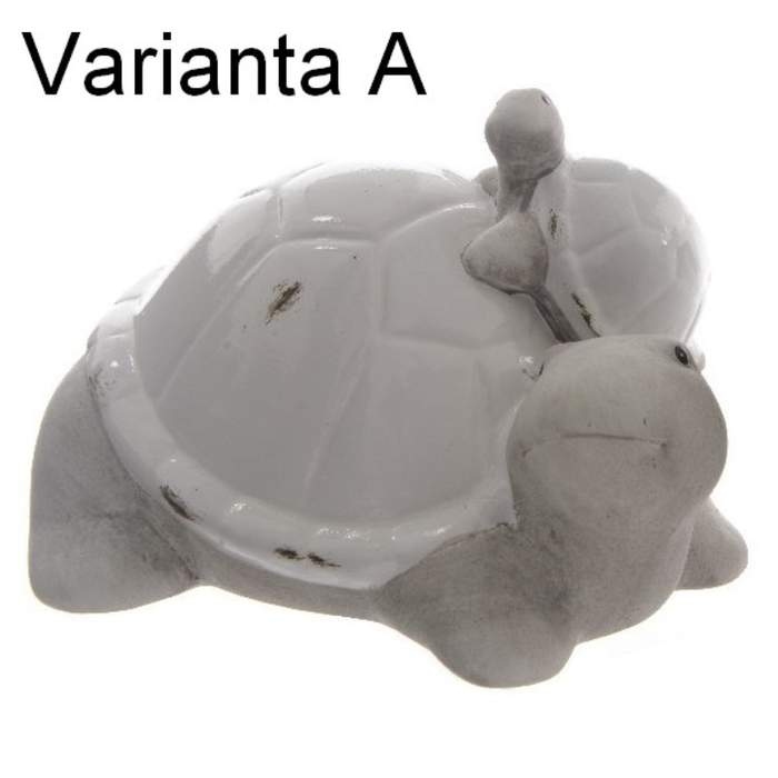 Želva s mládětem keramika
