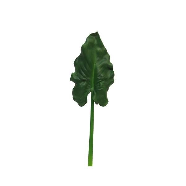 Anthurium list umělý zelený