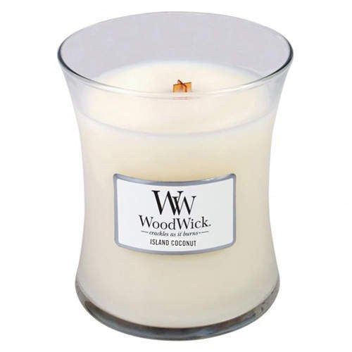 Vonná svíčka Woodwick Kokos