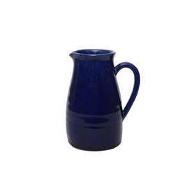 Váza džbán keramika modrá