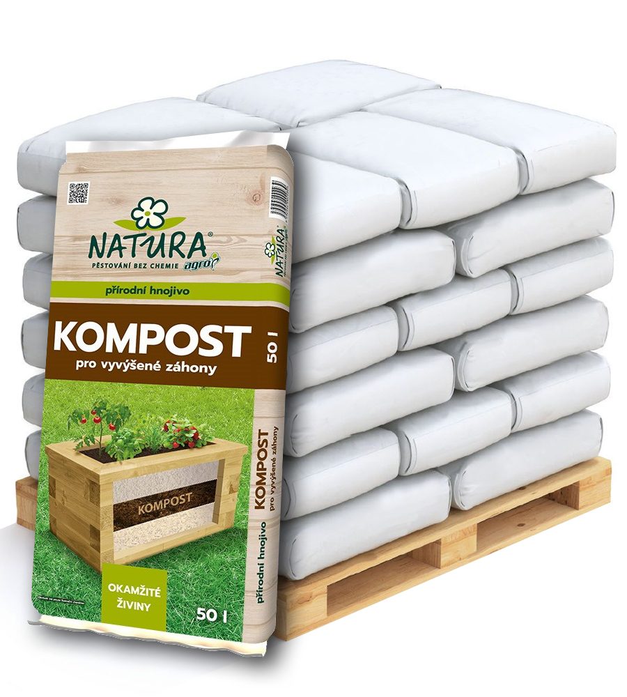 AGRO CS NATURA Kompost pro vyvýšené záhony