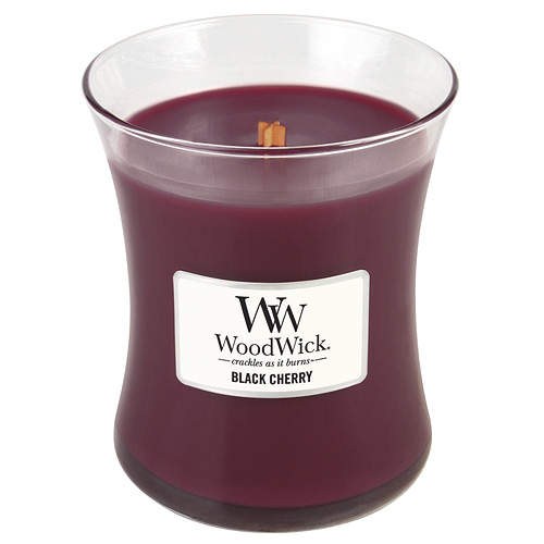 Vonná svíčka WoodWick Černá