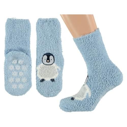 Ponožky dětské tučňák 3D vel.27-30