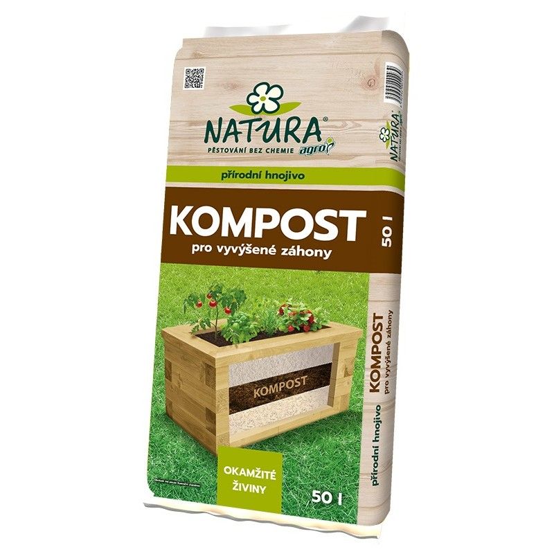 AGRO CS NATURA Kompost pro vyvýšené