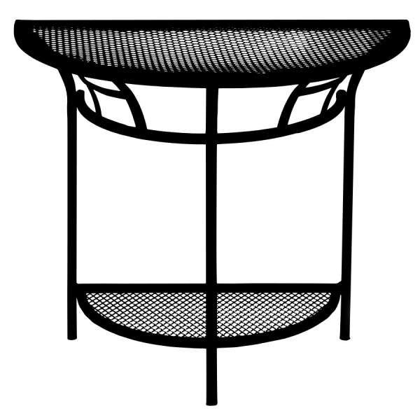 Stůl půlkulatý SALSO kovový